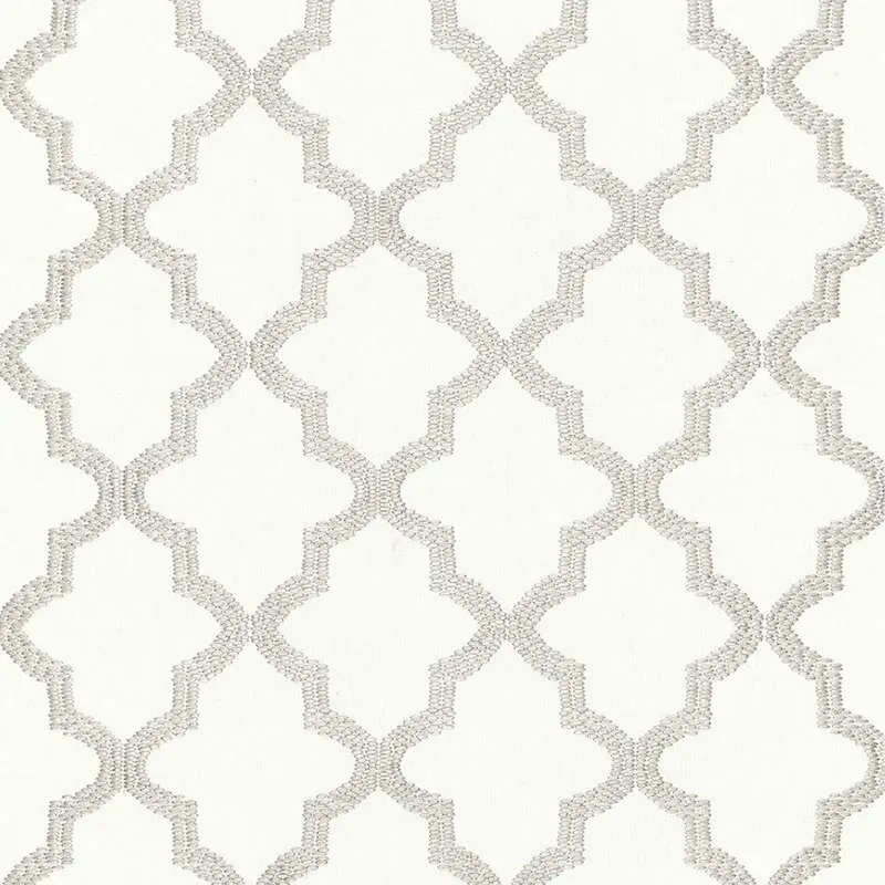 68343 | TANGIER EMBROIDERY – SILVER