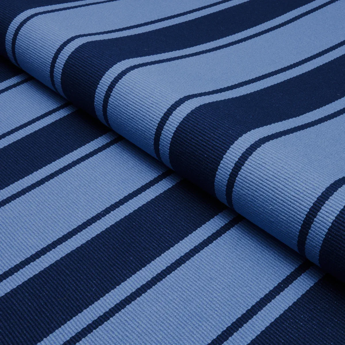TANGIER STRIPE Fabric – BLUE TONAL | Schumacher | Wallpaper TANGIER STRIPE fabric BLUE TONAL color by Schumacher