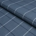 TAOS GRID fabric BLUE color by Schumacher