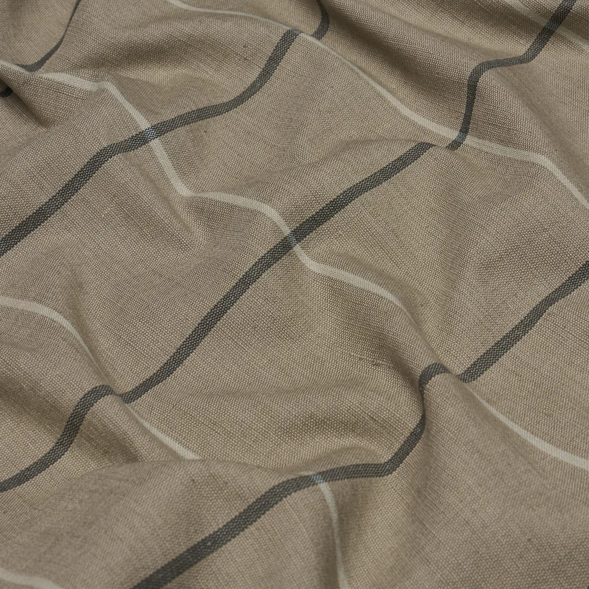 TAOS GRID Fabric – TAUPE | Schumacher | Wallpaper Twins TAOS GRID fabric TAUPE color by Schumacher