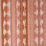 TARNBY STRIPE Fabric – CORAL | Schumacher | Wallpaper Twins TARNBY STRIPE fabric CORAL color by Schumacher