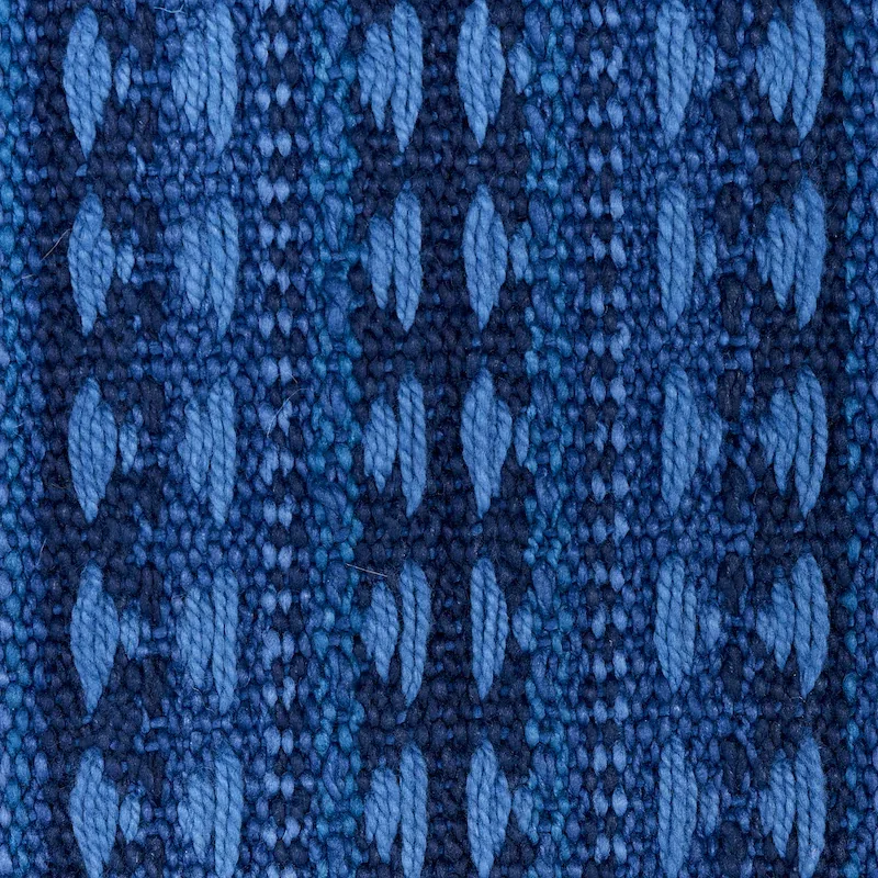 TARNBY STRIPE fabric INDIGO color by Schumacher