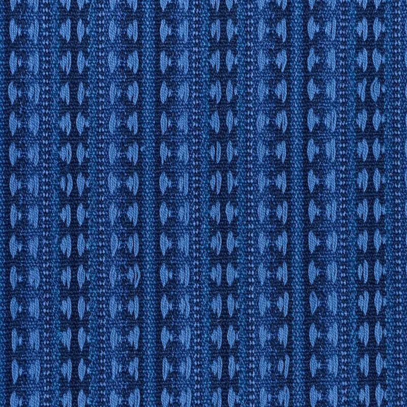 TARNBY STRIPE fabric INDIGO color by Schumacher