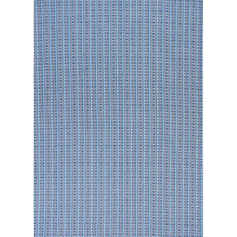 TARNBY STRIPE Fabric – SKY | Schumacher | Wallpaper Twins TARNBY STRIPE fabric SKY color by Schumacher