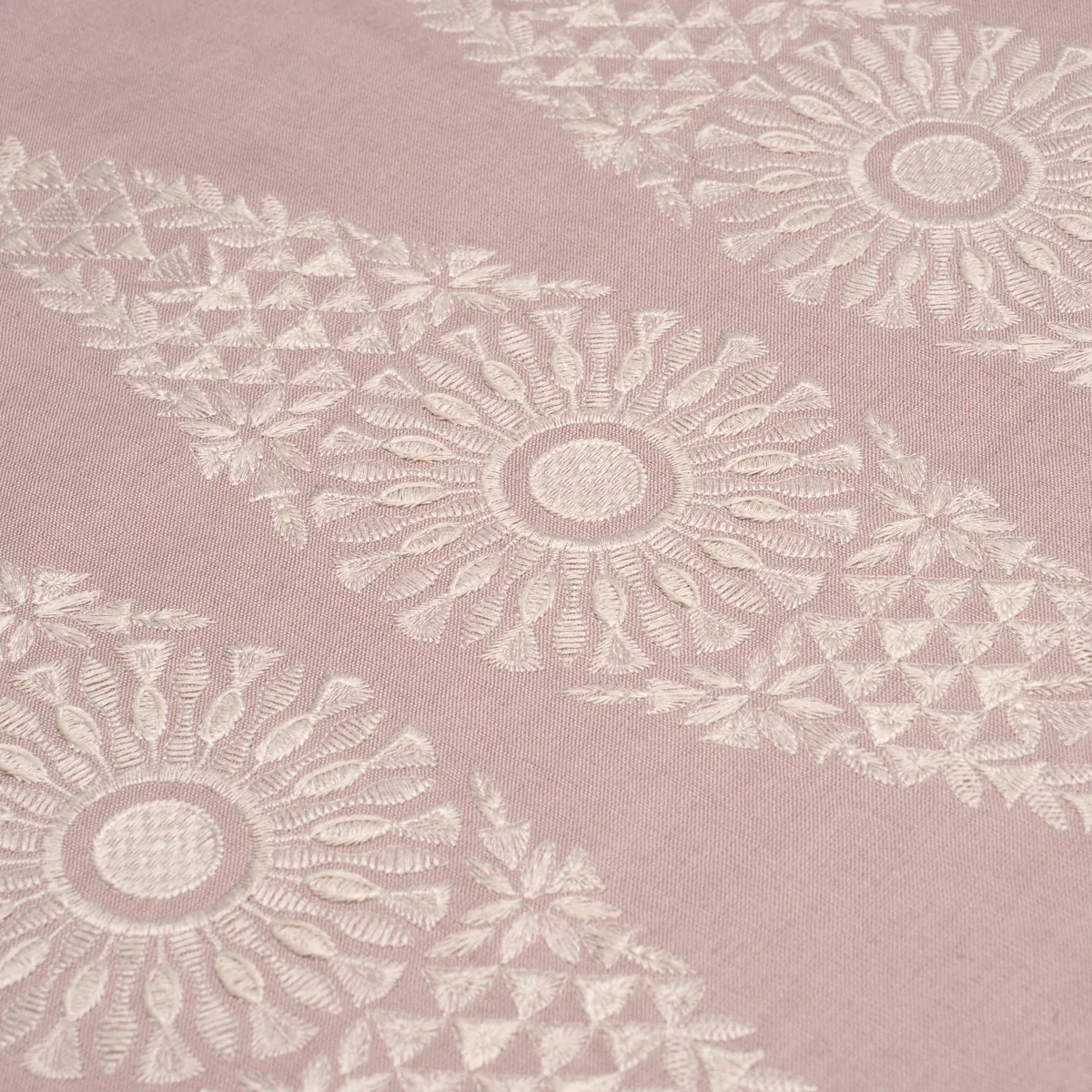 TASMIN EMBROIDERY Fabric – FRENCH LILAC | Schumacher | Wallp TASMIN EMBROIDERY fabric FRENCH LILAC color by Schumacher