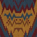 TAURIDE ÉPINGLÉ fabric JEWEL color by Schumacher