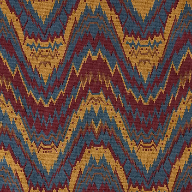 TAURIDE ÉPINGLÉ fabric JEWEL color by Schumacher