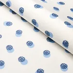 TAYLOR EMBROIDERY Fabric – BLUE ON IVORY | Schumacher | Wall TAYLOR EMBROIDERY fabric BLUE ON IVORY color by Schumacher