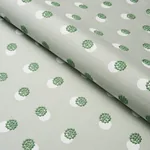 TAYLOR EMBROIDERY fabric GREEN color by Schumacher