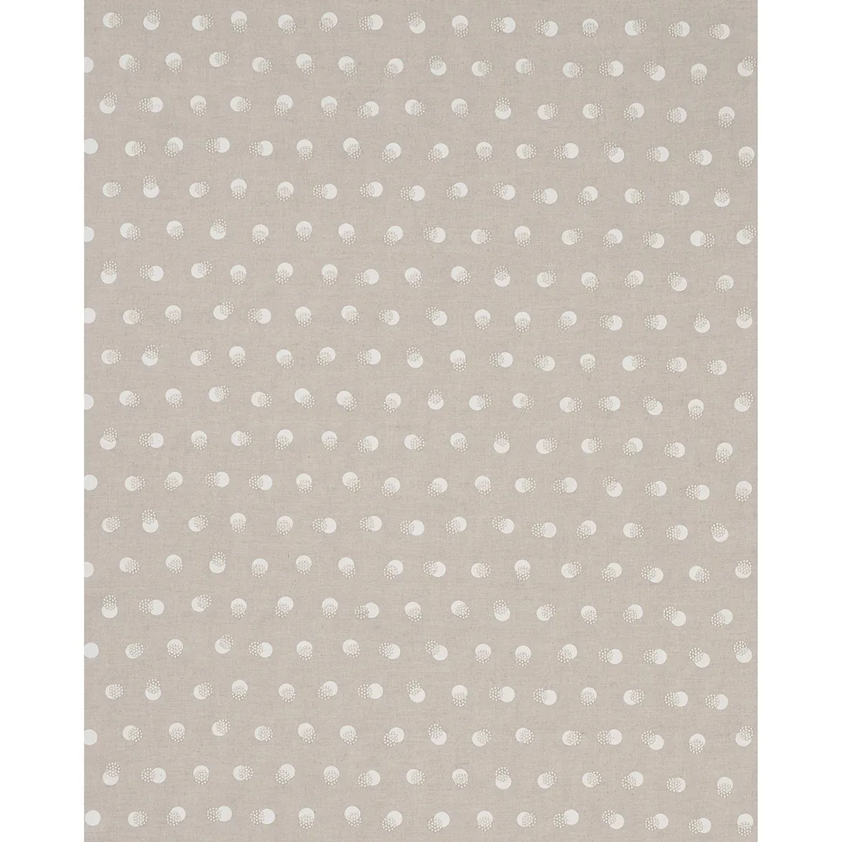 TAYLOR EMBROIDERY fabric IVORY ON NATURAL color by Schumacher