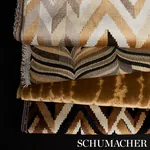 TAYLOR VELVET Fabric – ESPRESSO | Schumacher | Wallpaper Twi TAYLOR VELVET fabric ESPRESSO color by Schumacher
