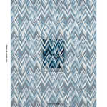 TAYLOR VELVET fabric LAPIS color by Schumacher