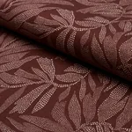 TAYRONA PALM MOSAIC fabric CAYENNE LATTE color by Schumacher