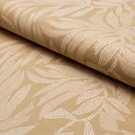 TAYRONA PALM MOSAIC fabric PLAYA DORADA SAND color by Schumacher