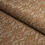 TAZZIE PERFORMANCE Fabric – GOLD | Schumacher | Wallpaper Tw TAZZIE PERFORMANCE fabric GOLD color by Schumacher