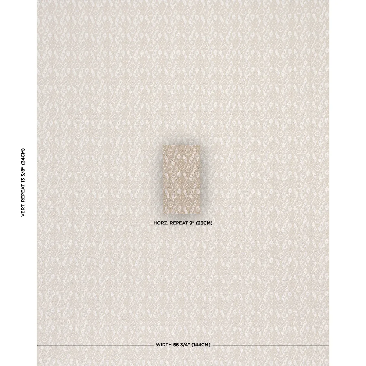 TAZZIE PERFORMANCE fabric SAND color by Schumacher