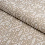 TAZZIE PERFORMANCE fabric SAND color by Schumacher