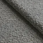 TEDDY WOOL BOUCLÉ fabric GREY color by Schumacher