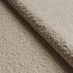 TEDDY WOOL BOUCLÉ fabric RABBIT color by Schumacher