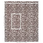TEMPLE GARDEN II Fabric – BROWN | Schumacher | Wallpaper Twi TEMPLE GARDEN II fabric BROWN color by Schumacher