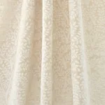 TEMPLE GARDEN II fabric IVORY ON UNBLEACHED color by Schumacher