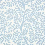 TEMPLE GARDEN II Fabric – SKY ON IVORY | Schumacher | Wallpa TEMPLE GARDEN II fabric SKY ON IVORY color by Schumacher