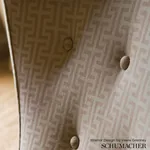 TEMPLE fabric PINK color by Schumacher