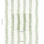 TENDRIL STRIPE INDOOR/OUTDOOR fabric LEAF color by Schumacher