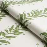 TENDRIL STRIPE INDOOR/OUTDOOR fabric LEAF color by Schumacher