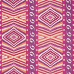 Terence Ikat Fabric – MAGENTA | Schumacher | Wallpaper Twins Terence Ikat fabric MAGENTA color by Schumacher