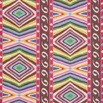 Terence Ikat Fabric – MULTI | Schumacher | Wallpaper Twins Terence Ikat fabric MULTI color by Schumacher