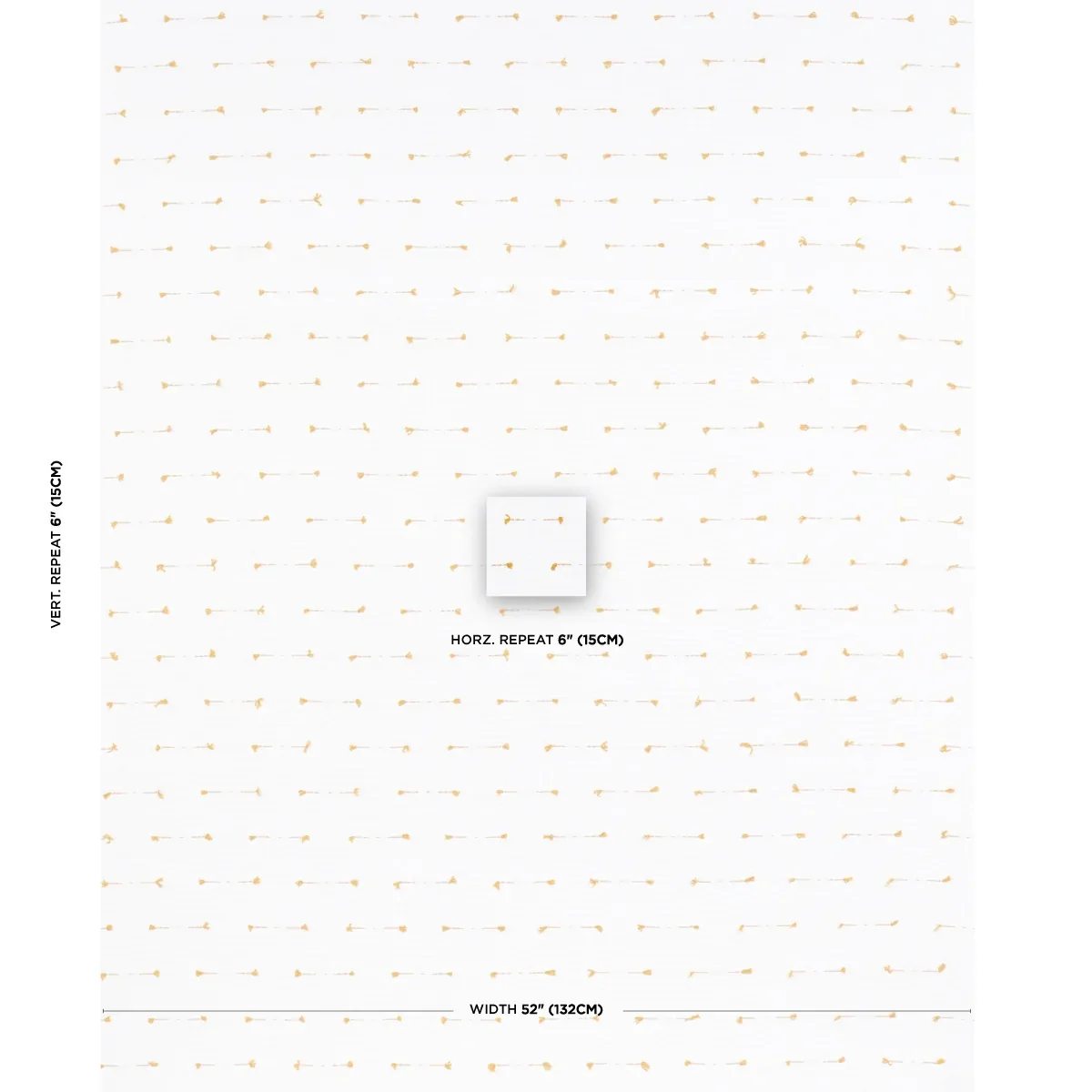 TETON fabric MAIZE color by Schumacher