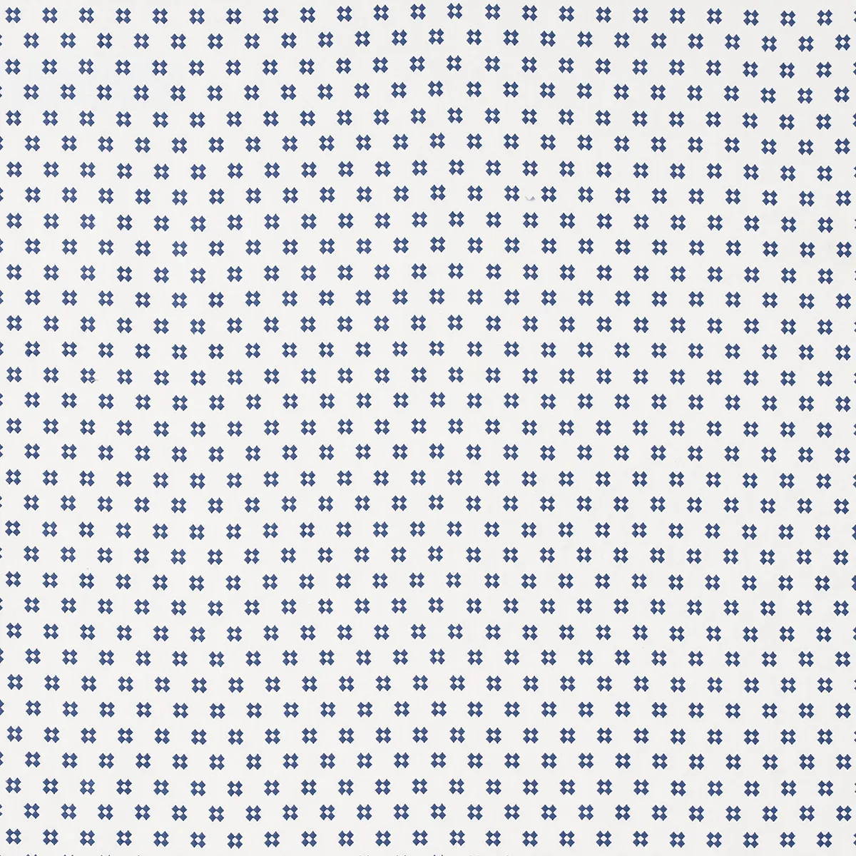 THANDIE EMBROIDERY fabric BLUE ON IVORY color by Schumacher