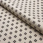 THANDIE EMBROIDERY Fabric – CARBON ON NATURAL | Schumacher | THANDIE EMBROIDERY fabric CARBON ON NATURAL color by Schumacher