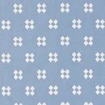 THANDIE EMBROIDERY Fabric – IVORY ON CHAMBRAY | Schumacher | THANDIE EMBROIDERY fabric IVORY ON CHAMBRAY color by Schumacher
