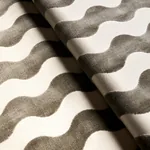 THE WAVE VELVET Fabric – GREY | Schumacher | Wallpaper Twins THE WAVE VELVET fabric GREY color by Schumacher