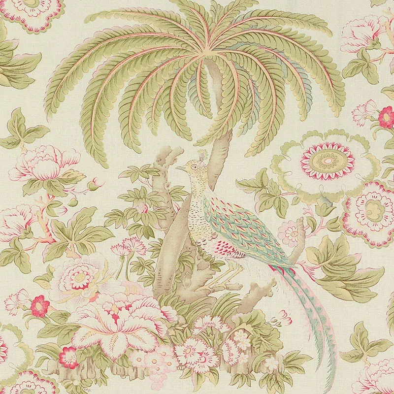 THICKET fabric BRIGHT BLOOM color by Schumacher