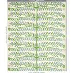 THISTLE fabric IVORY color by Schumacher