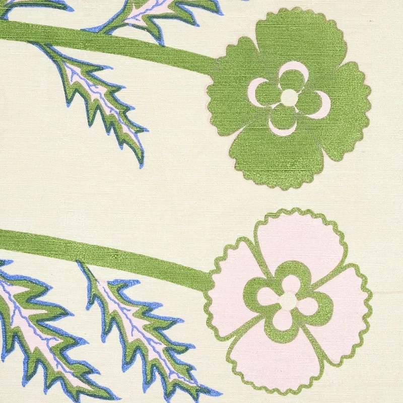 THISTLE fabric IVORY color by Schumacher
