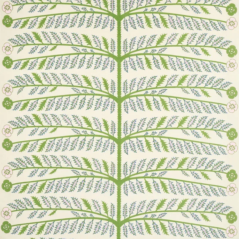 THISTLE fabric IVORY color by Schumacher
