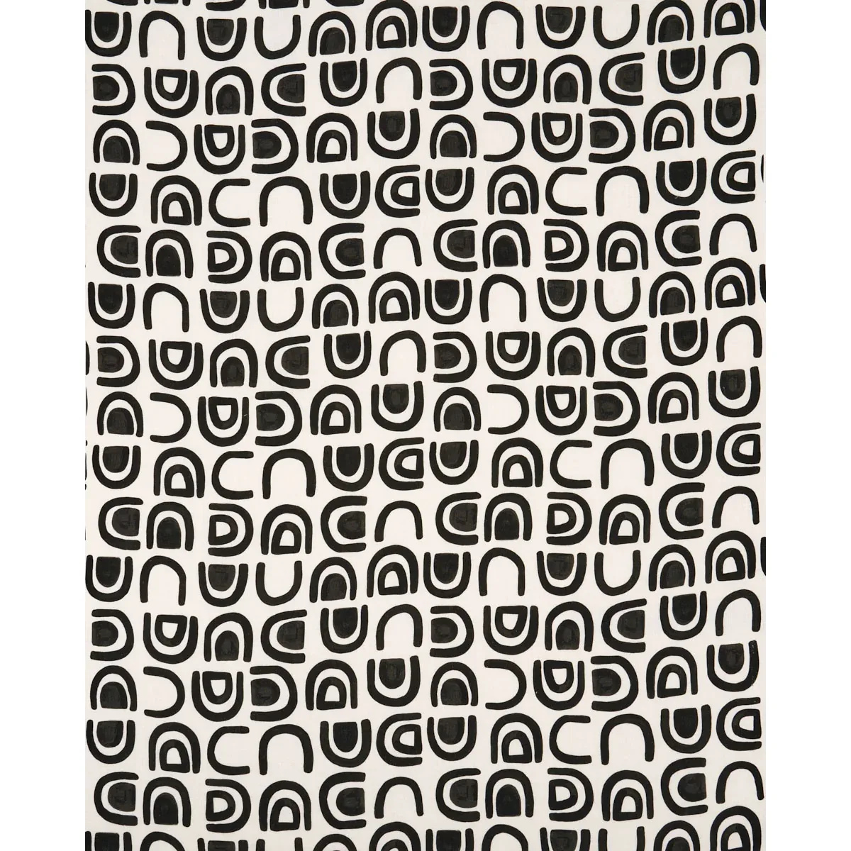 THRESHOLD PRINTED LINEN Fabric – CARBON | Schumacher | Wallp THRESHOLD PRINTED LINEN fabric CARBON color by Schumacher