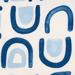 THRESHOLD PRINTED LINEN Fabric – LAPIS | Schumacher | Wallpa THRESHOLD PRINTED LINEN fabric LAPIS color by Schumacher