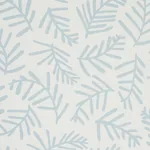 TIAH COVE fabric BLUE LEAF color by Schumacher