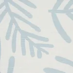 TIAH COVE fabric BLUE LEAF color by Schumacher