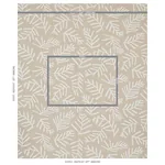 TIAH COVE fabric IVORY ON NATURAL color by Schumacher