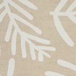 TIAH COVE fabric IVORY ON NATURAL color by Schumacher