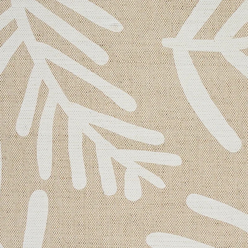 TIAH COVE fabric IVORY ON NATURAL color by Schumacher