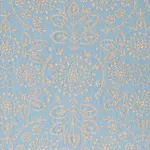 Tiana Embroidery fabric CHAMBRAY color by Schumacher