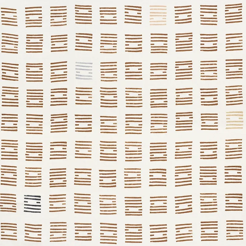 TIASQUAM Fabric – TEAK | Schumacher | Wallpaper Twins TIASQUAM fabric TEAK color by Schumacher