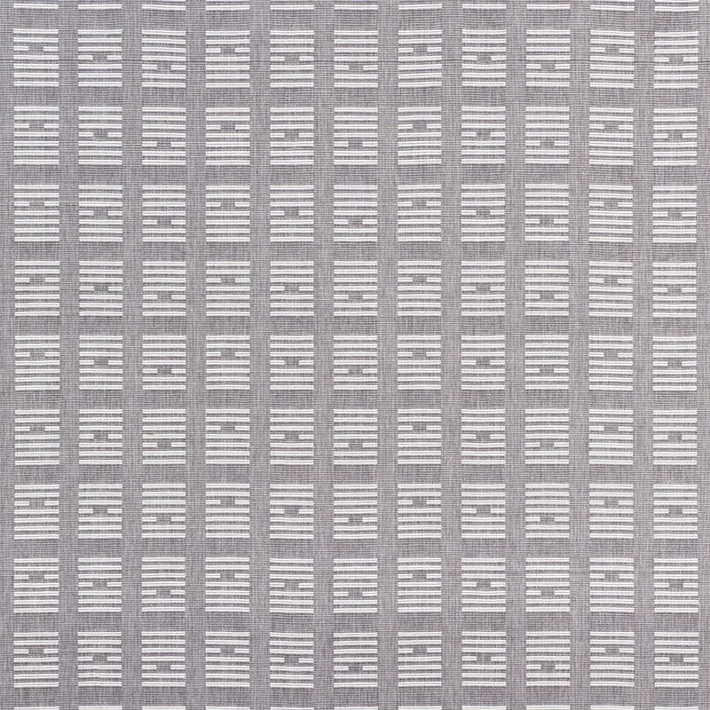 TIASQUAM WEAVE fabric GREY color by Schumacher